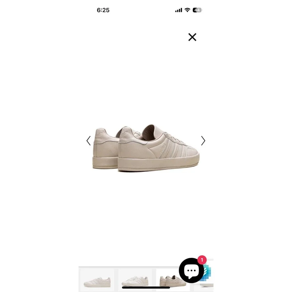 New Adidas Gazelle Indoor Lux Alumina JI3508 Beige Unisex Men 7 Women 8